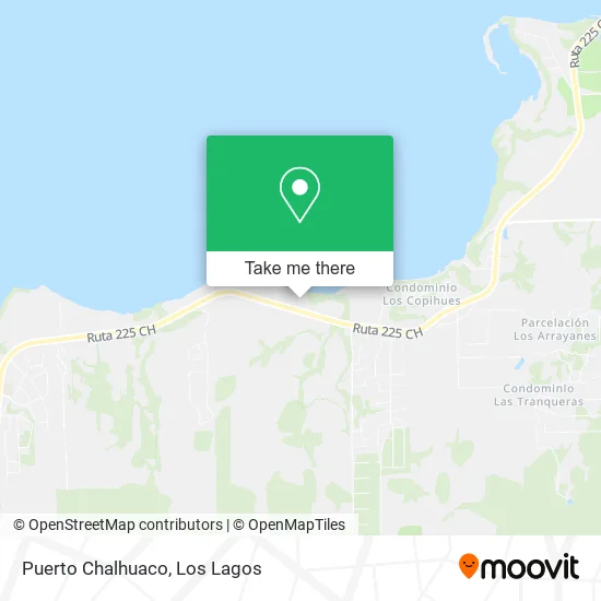 Puerto Chalhuaco map