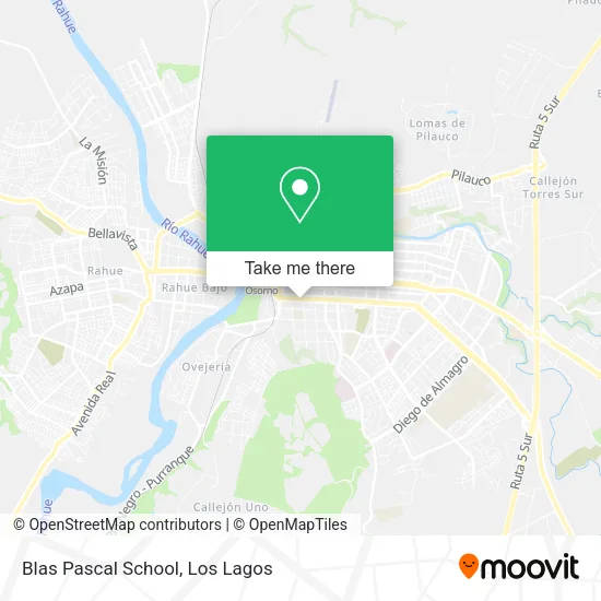 Blas Pascal School map