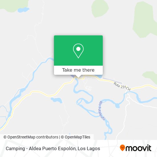 Camping - Aldea Puerto Espolón map