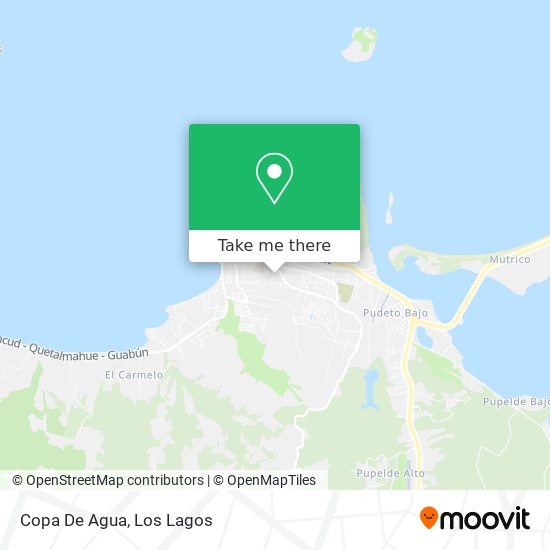 Copa De Agua map