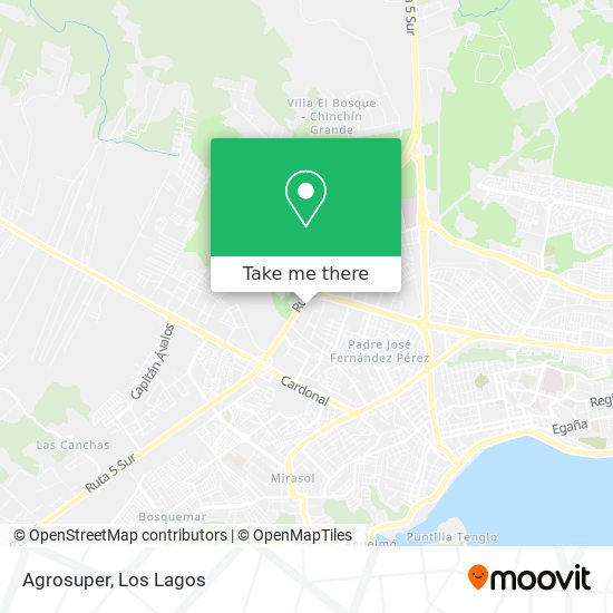 Agrosuper map