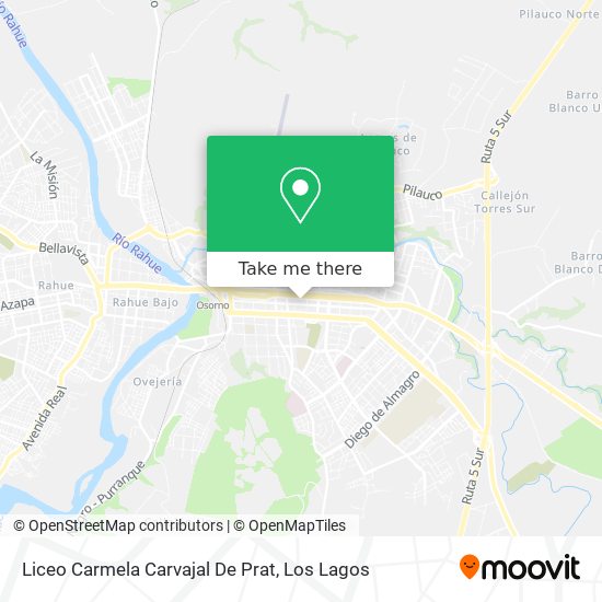 Liceo Carmela Carvajal De Prat map