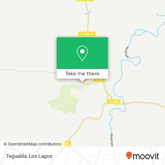 Tegualda map