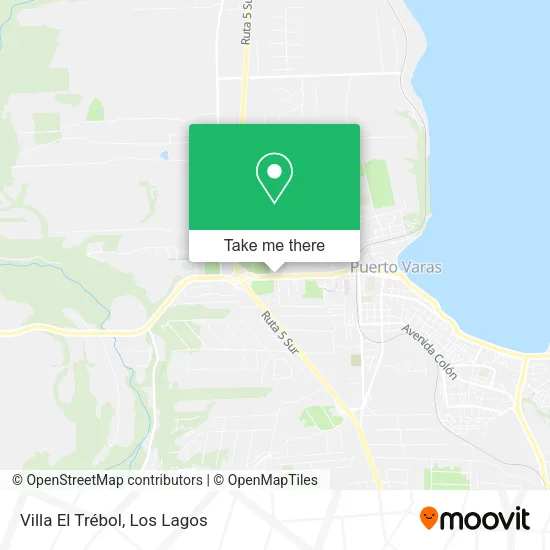 Villa El Trébol map