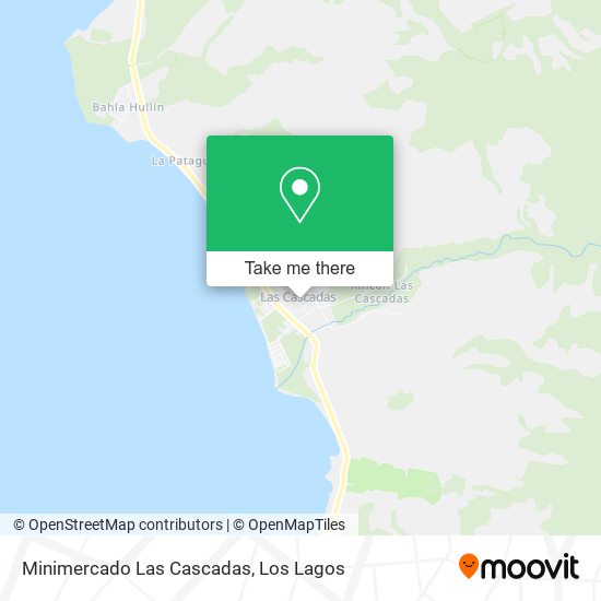 Mapa de Mini Mercado Las Cascadas