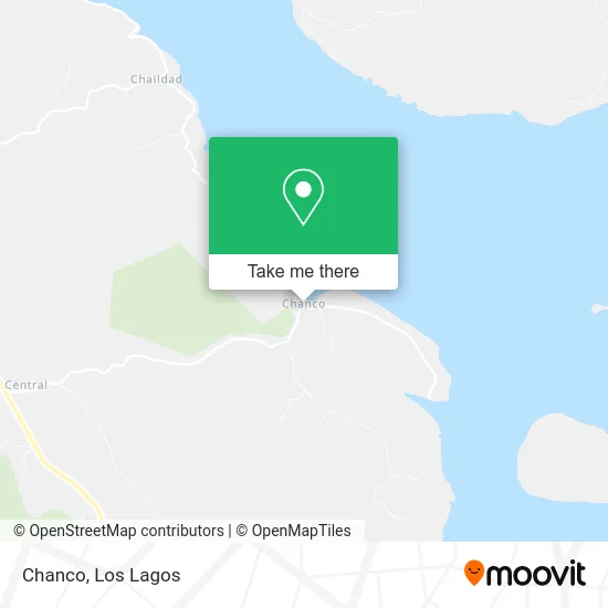Chanco map