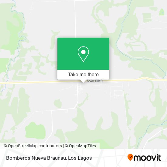 Bomberos Nueva Braunau map