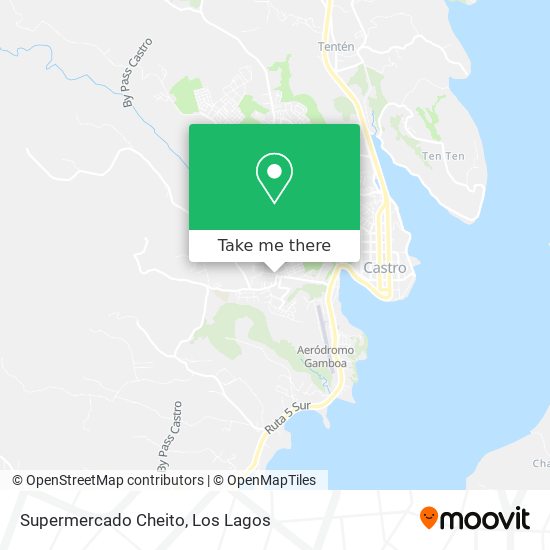 Supermercado Cheito map