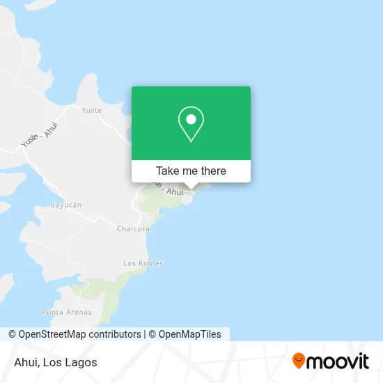 Ahui map