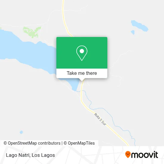 Lago Natri map