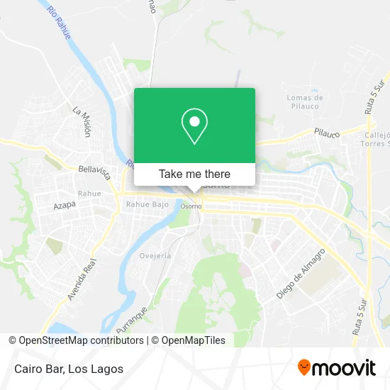 Cairo Bar map
