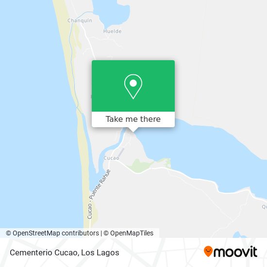 Mapa de Cementerio Cucao
