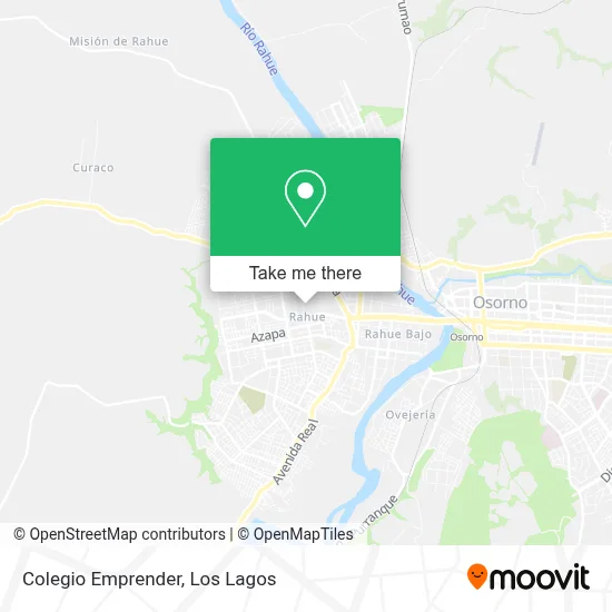 Colegio Emprender map