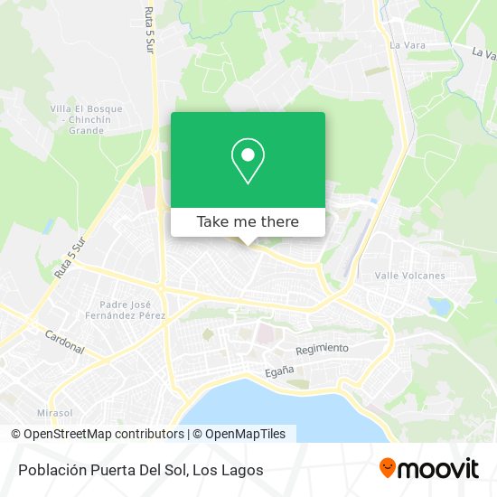 Población Puerta Del Sol map