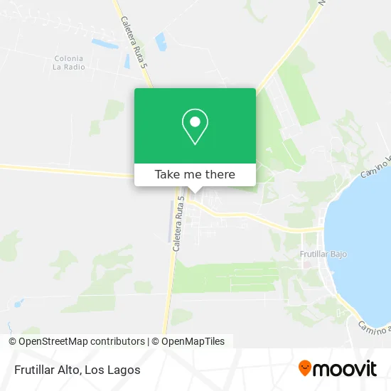 Frutillar Alto map