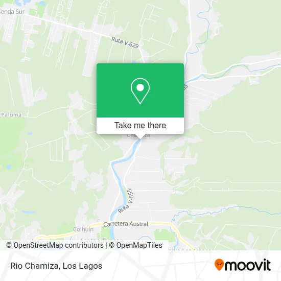 Rio Chamiza map