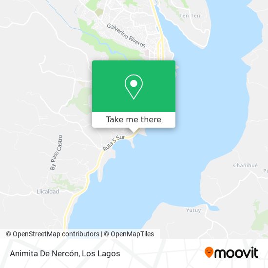 Animita De Nercón map