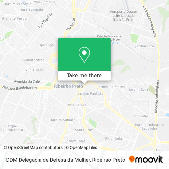 DDM Delegacia de Defesa da Mulher map