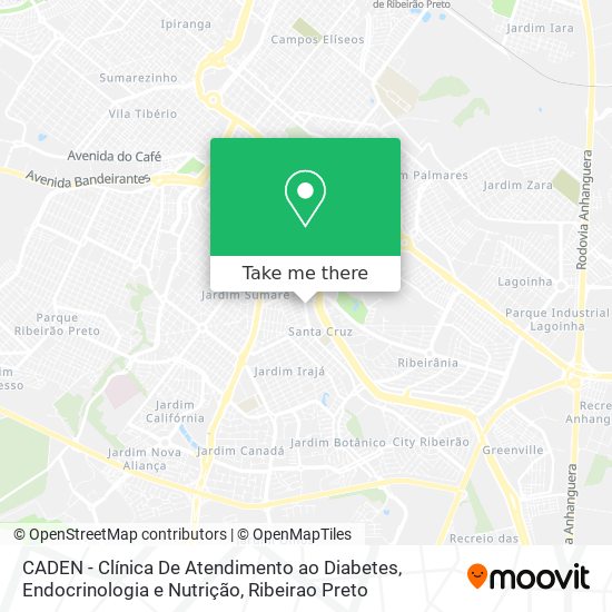 CADEN - Clínica De Atendimento ao Diabetes, Endocrinologia e Nutrição map