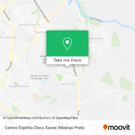 Centro Espírita Chico Xavier map