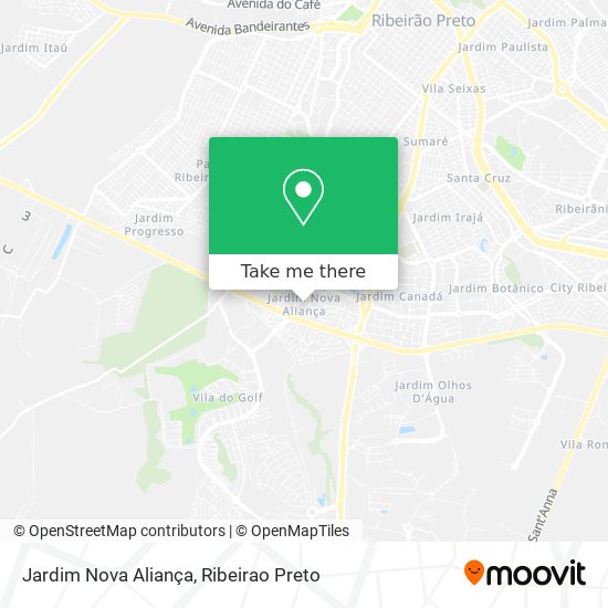 Mapa Jardim Nova Aliança