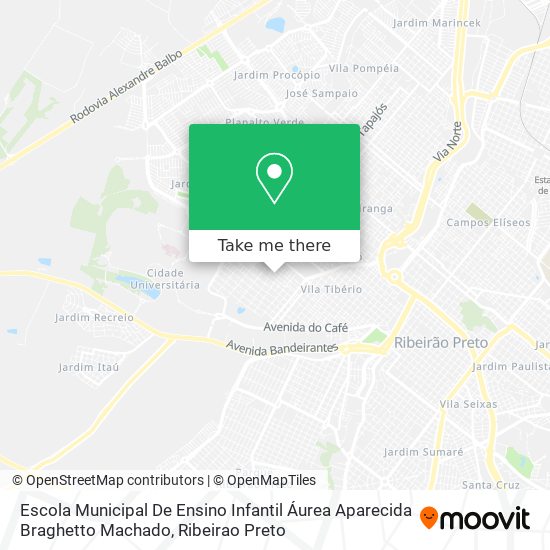 Escola Municipal De Ensino Infantil Áurea Aparecida Braghetto Machado map