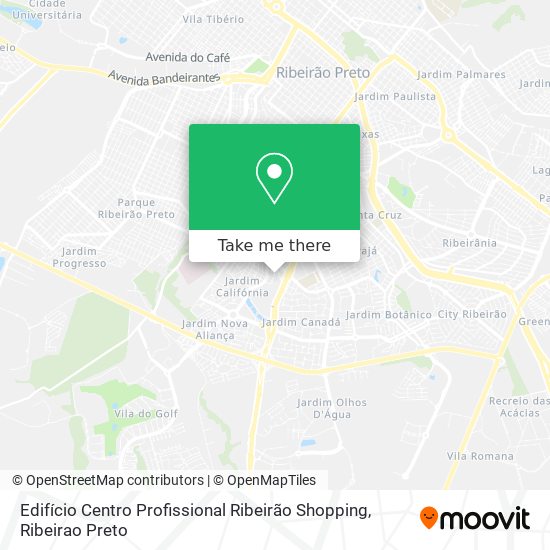 Edifício Centro Profissional Ribeirão Shopping map