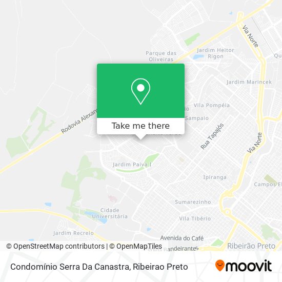 Condomínio Serra Da Canastra map