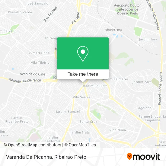 Varanda Da Picanha map