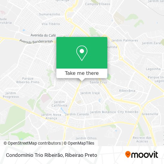 Condomínio Trio Ribeirão map