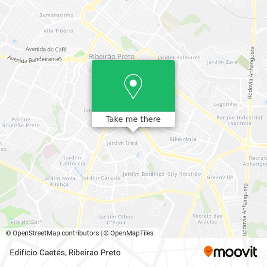 Edifício Caetés map