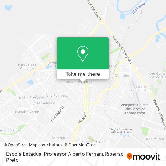 Escola Estadual Professor Alberto Ferriani map