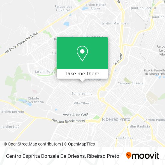 Centro Espírita Donzela De Orleans map