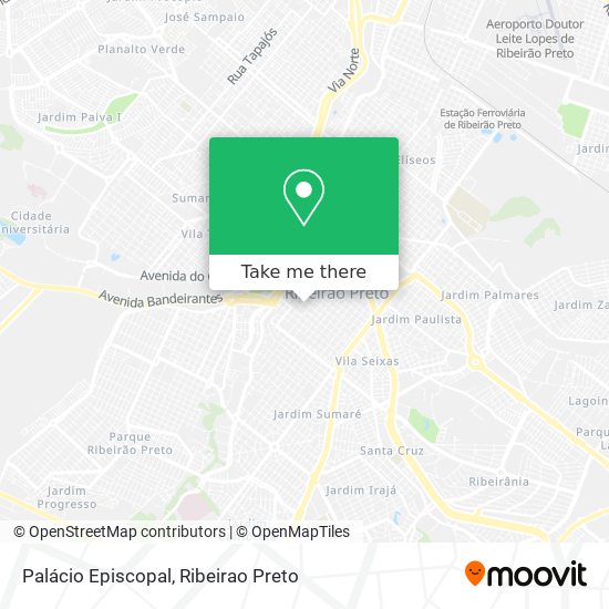 Palácio Episcopal map