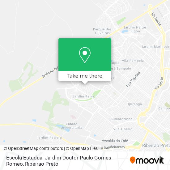Escola Estadual Jardim Doutor Paulo Gomes Romeo map