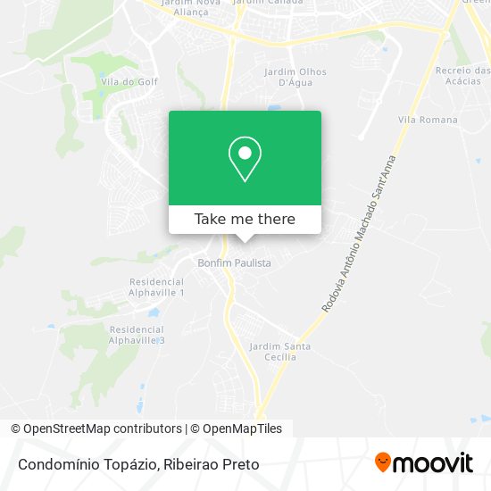 Mapa Condomínio Topázio