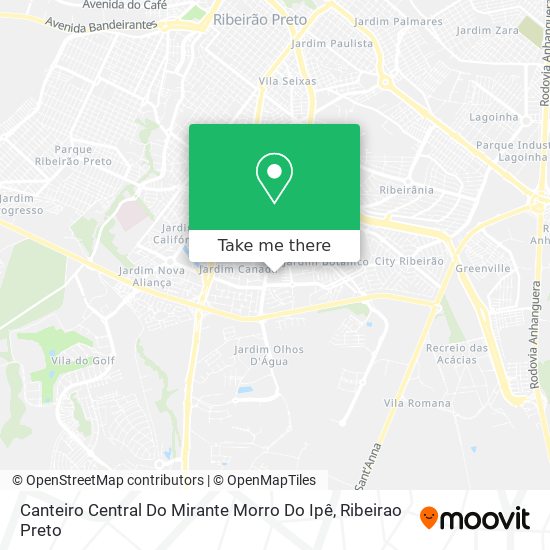 Canteiro Central Do Mirante Morro Do Ipê map