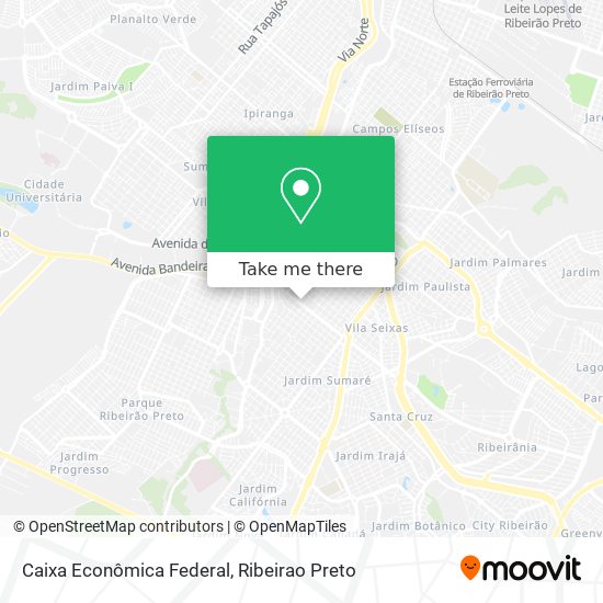Caixa Econômica Federal map