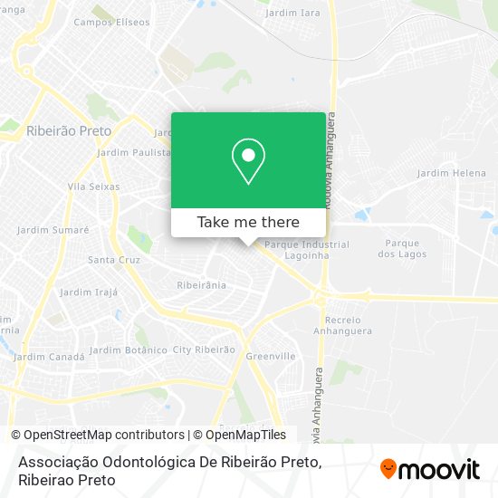Associação Odontológica De Ribeirão Preto map