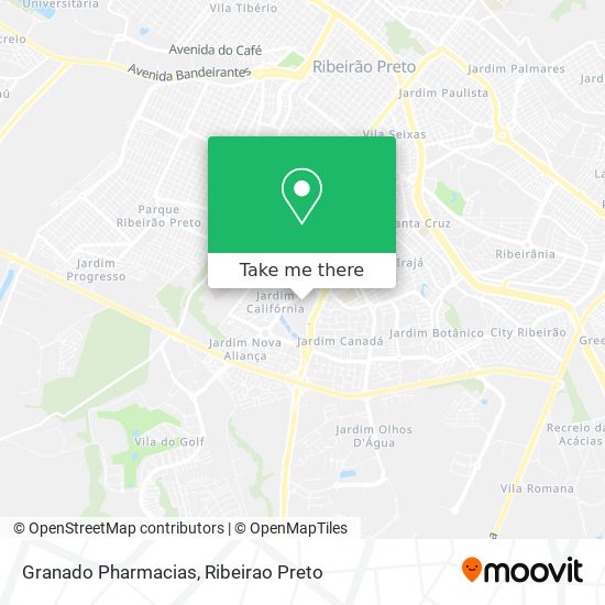 Mapa Granado Pharmacias