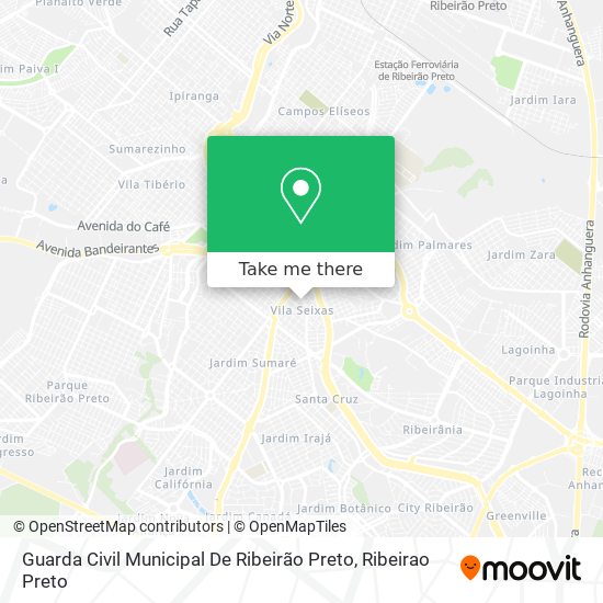 Mapa Guarda Civil Municipal De Ribeirão Preto