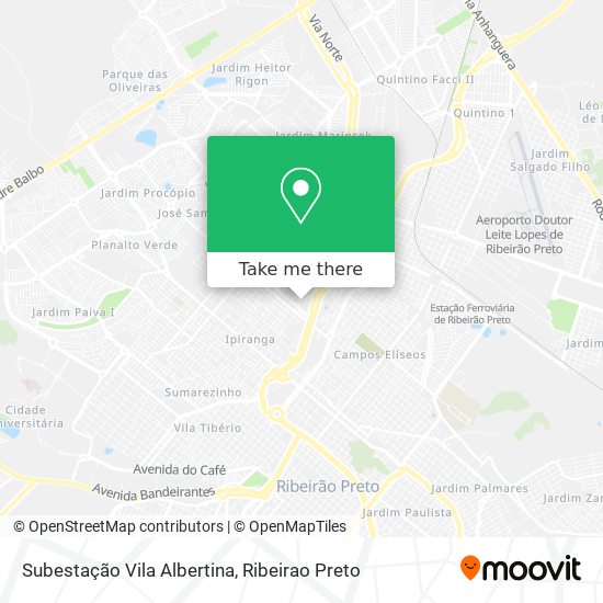 Subestação Vila Albertina map