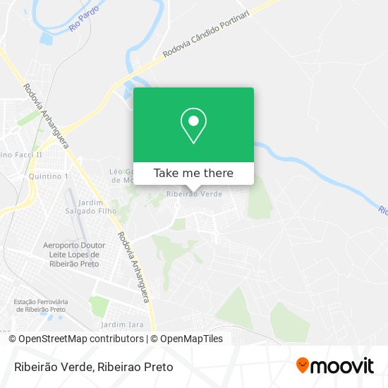 Ribeirão Verde map
