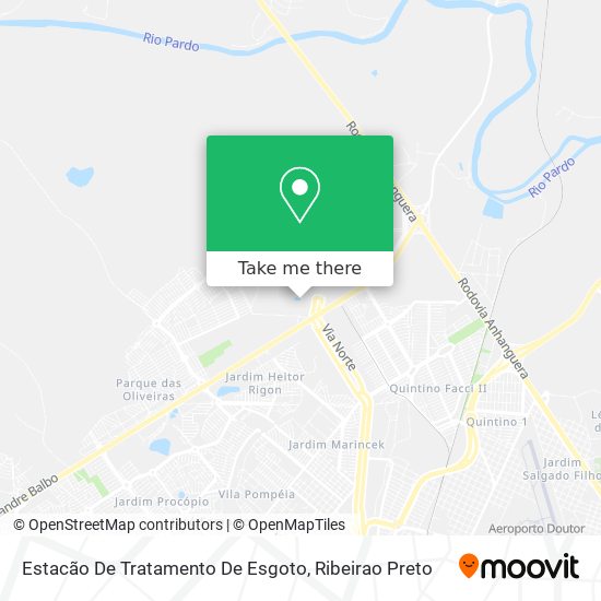 Estacão De Tratamento De Esgoto map