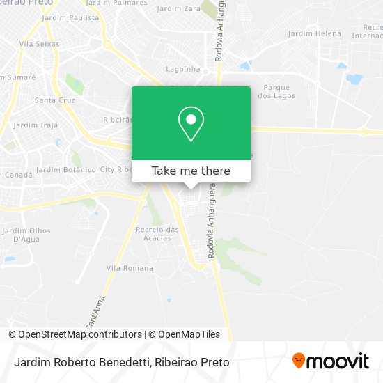 Jardim Roberto Benedetti map