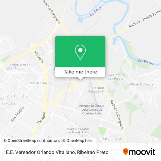 E.E. Vereador Orlando Vitaliano map
