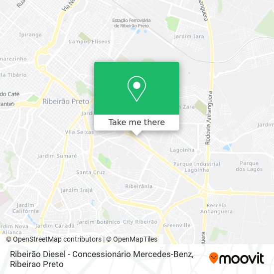 Ribeirão Diesel - Concessionário Mercedes-Benz map