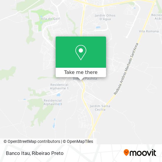 Banco Itau map