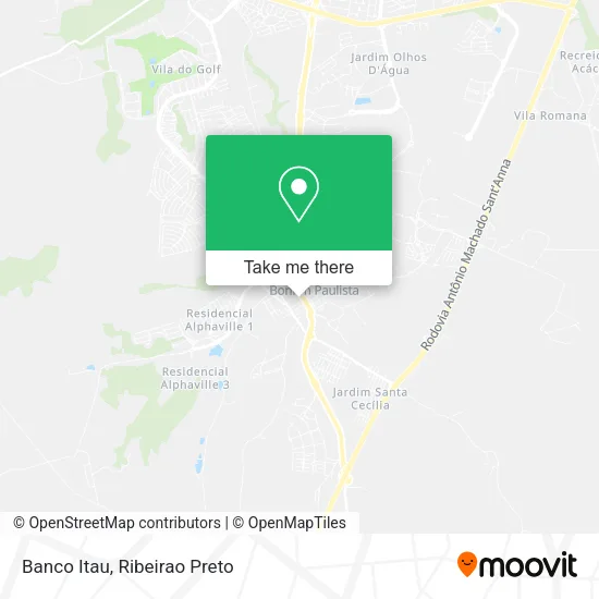 Banco Itau map
