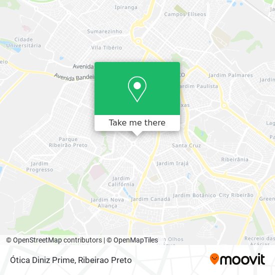 Ótica Diniz Prime map